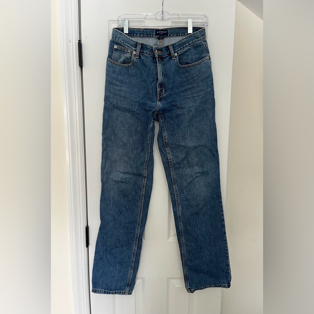Ann Taylor Straight Leg Jeans, size 6 tall